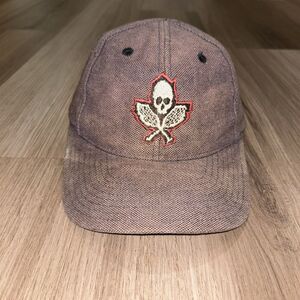 Mens Vintage Nike Agassi Hat - Skull and Crossed Racquets‎ Excellent Condition